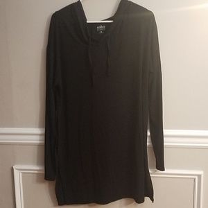 Black Hooded Tunic